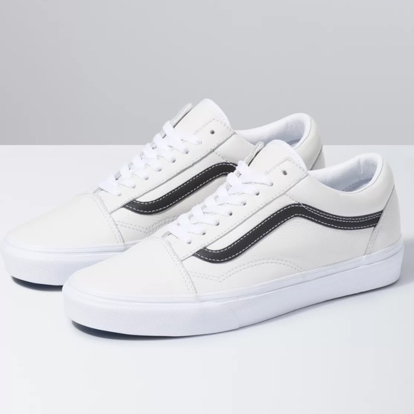 Vans Shoes - New W/ Box Vans Leather Pop Old Skool Shoes